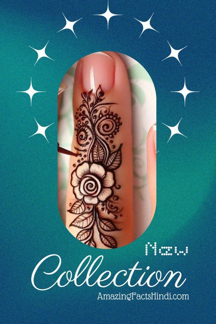 Back Finger Mehndi Designs