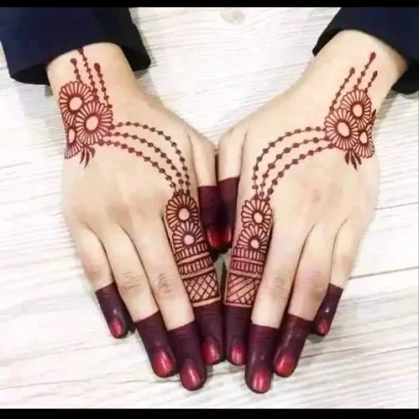 Stylish Finger Mehndi Designs