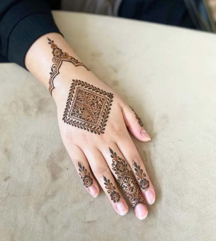 mehndi designs for fingers