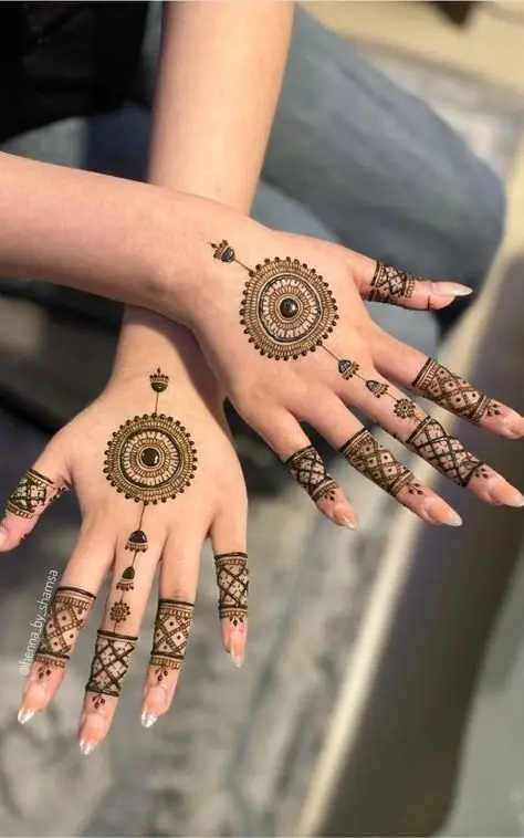 ASMR Arabic mehndi application