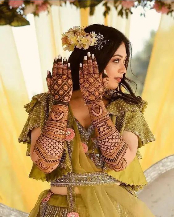 Backdrops for mehndi photoshoot