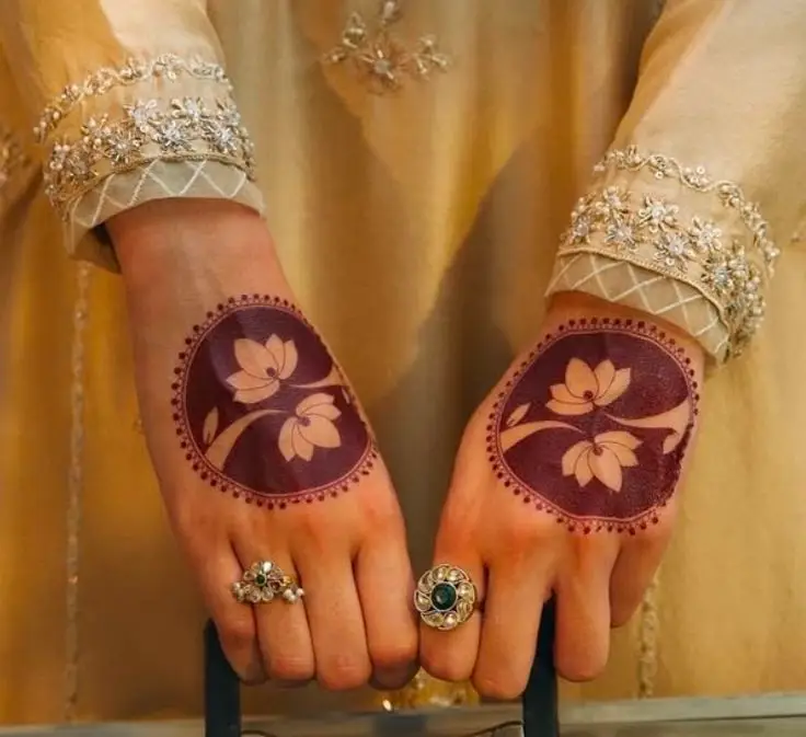 Beginner Arabic hand mehndi