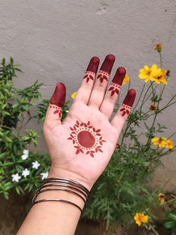 Moroccan inspired front hand