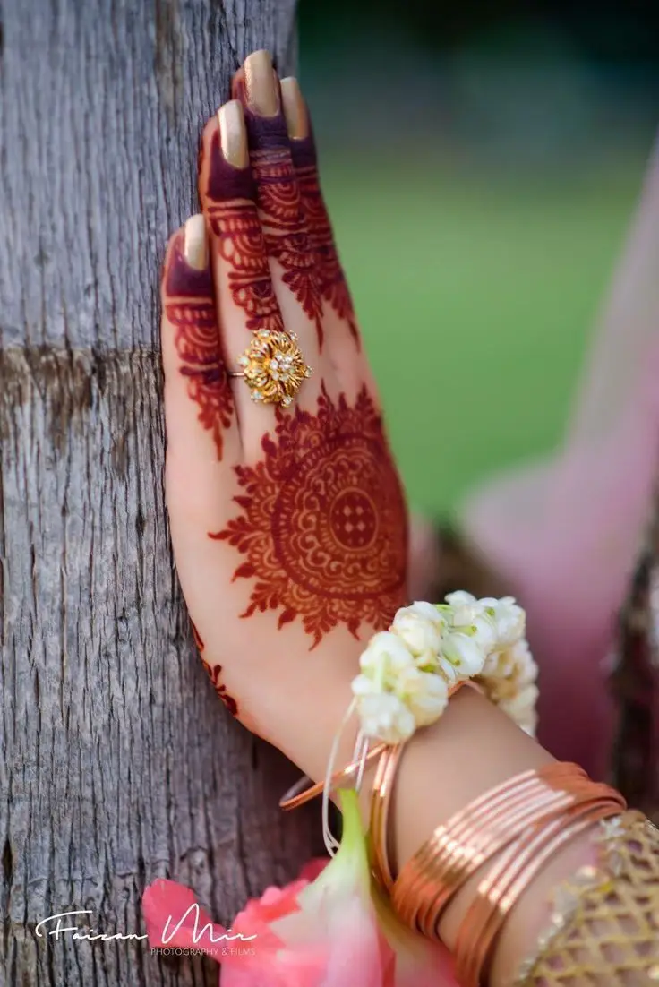 New Year Arabic mehndi