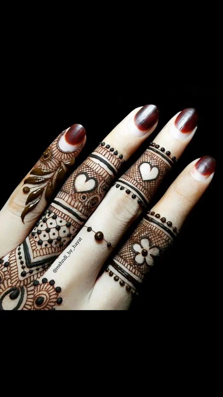 Quick Arabic front hand designs
