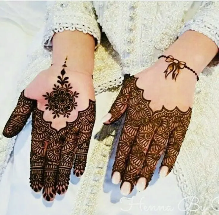 TikTok Arabic palm tutorial