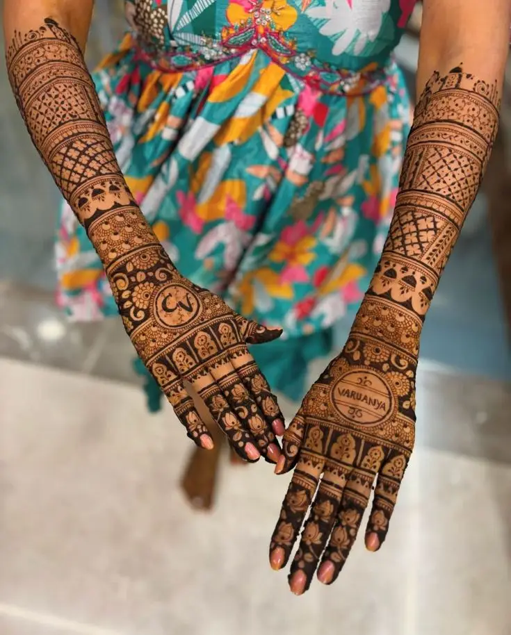 Arabic Bride Mehndi