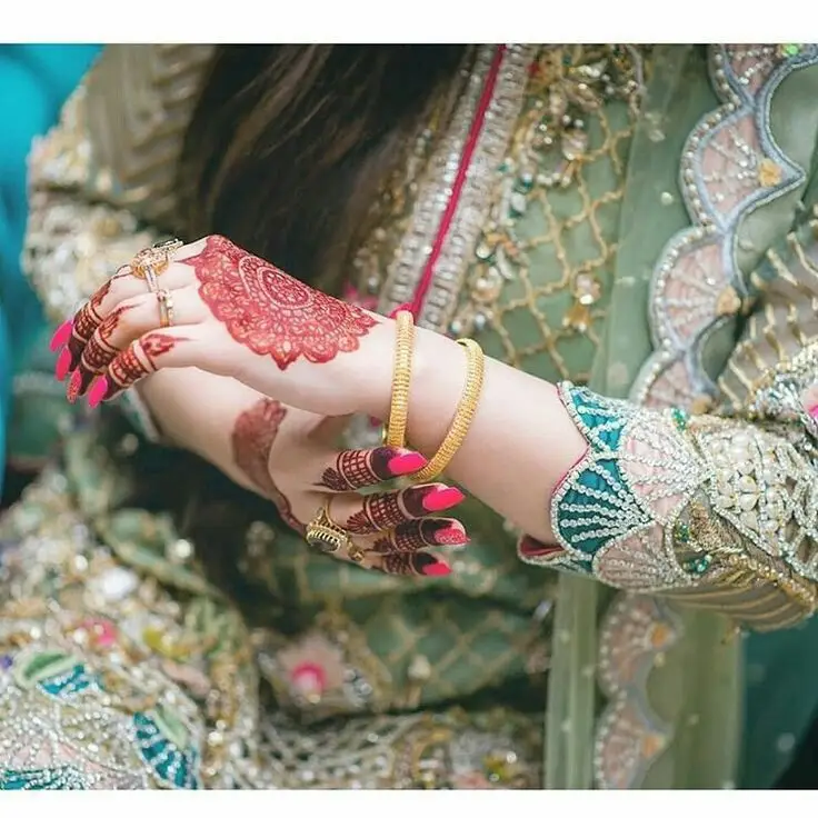 Best Flower Stylish Back Hand Mehndi Design