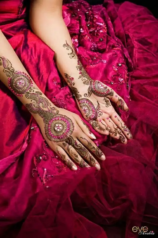 Bold Rose Mehndi Design Back Hand Style