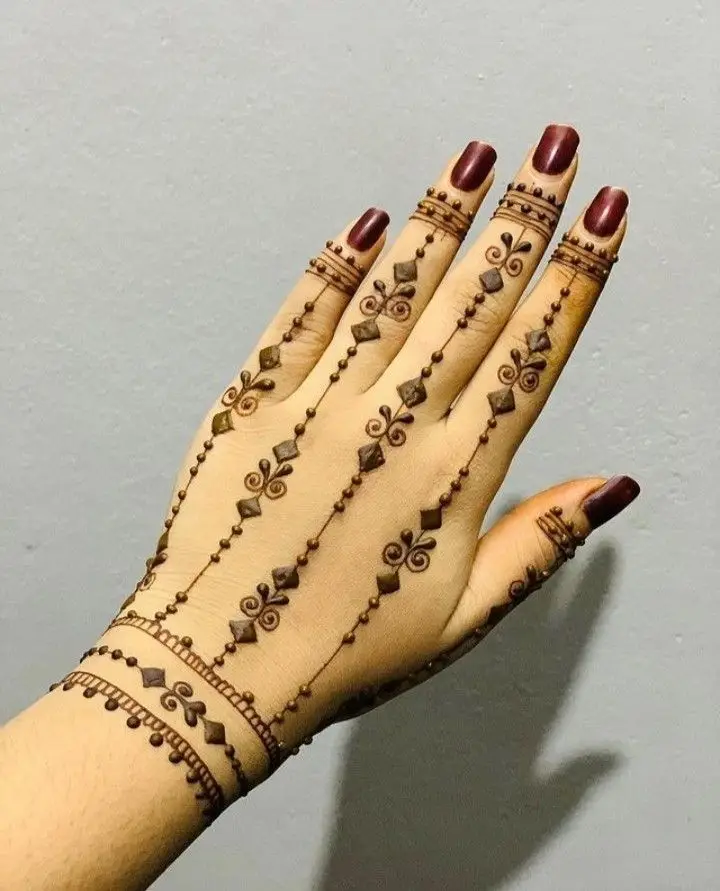 Bridal Fingertip Designs
