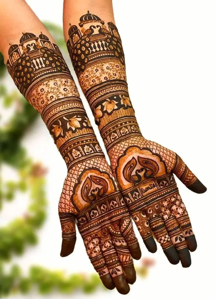 Bride Mehndi Art