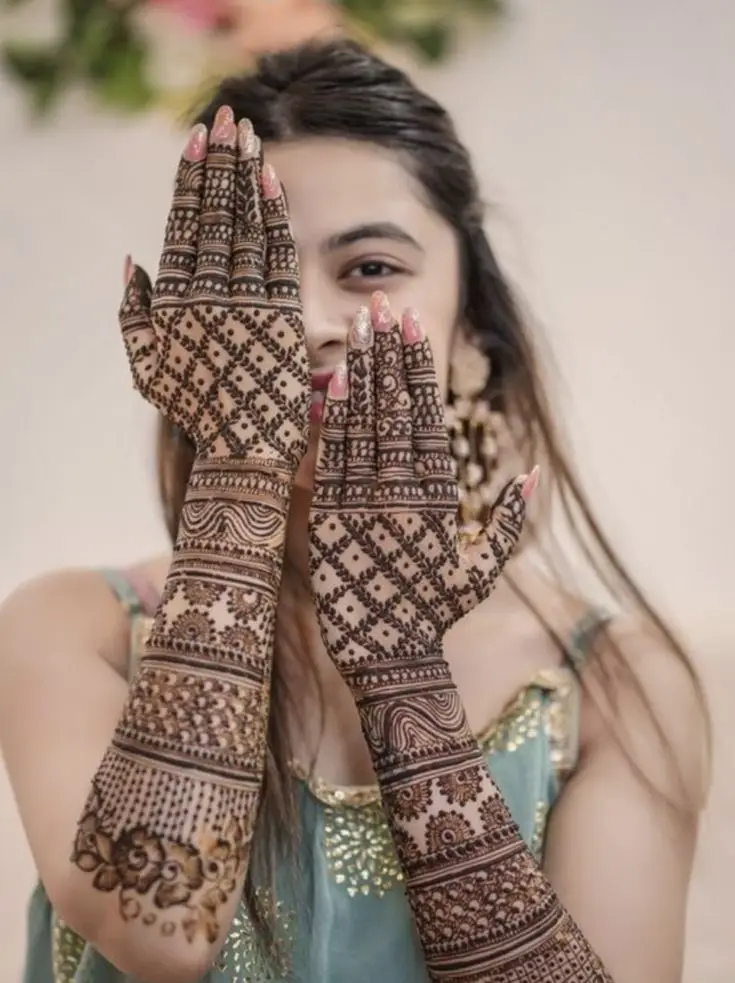 Dulhan Special Full Arm Mehndi