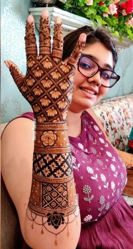 Easy Bridal Mehndi for Beginners