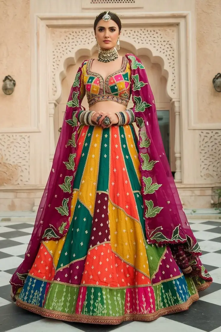 Elegant Mehndi Outfits