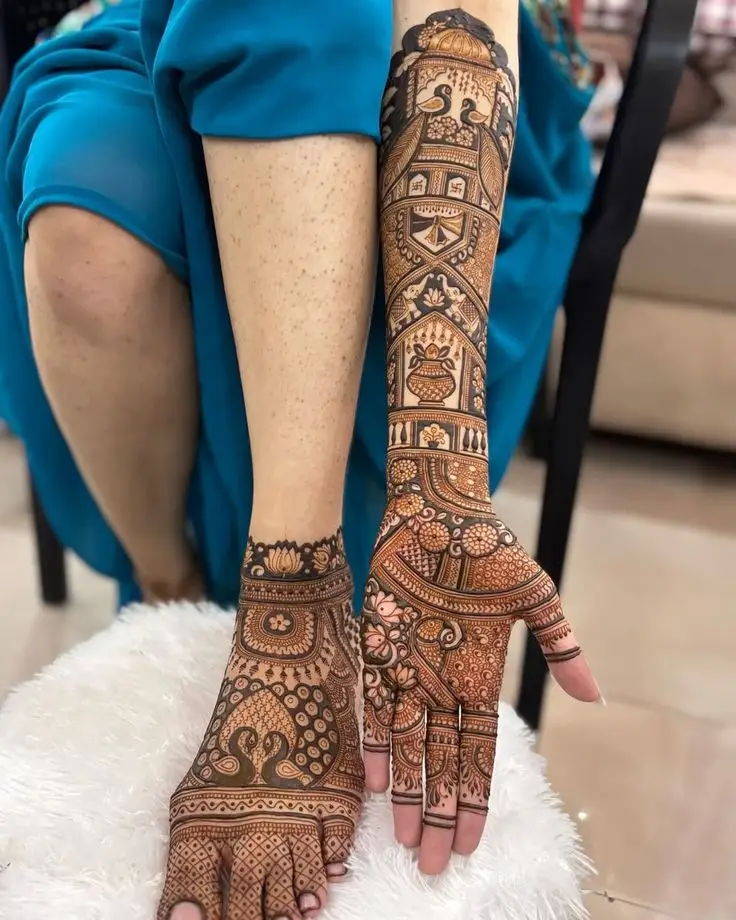 Feet Bridal Mehndi
