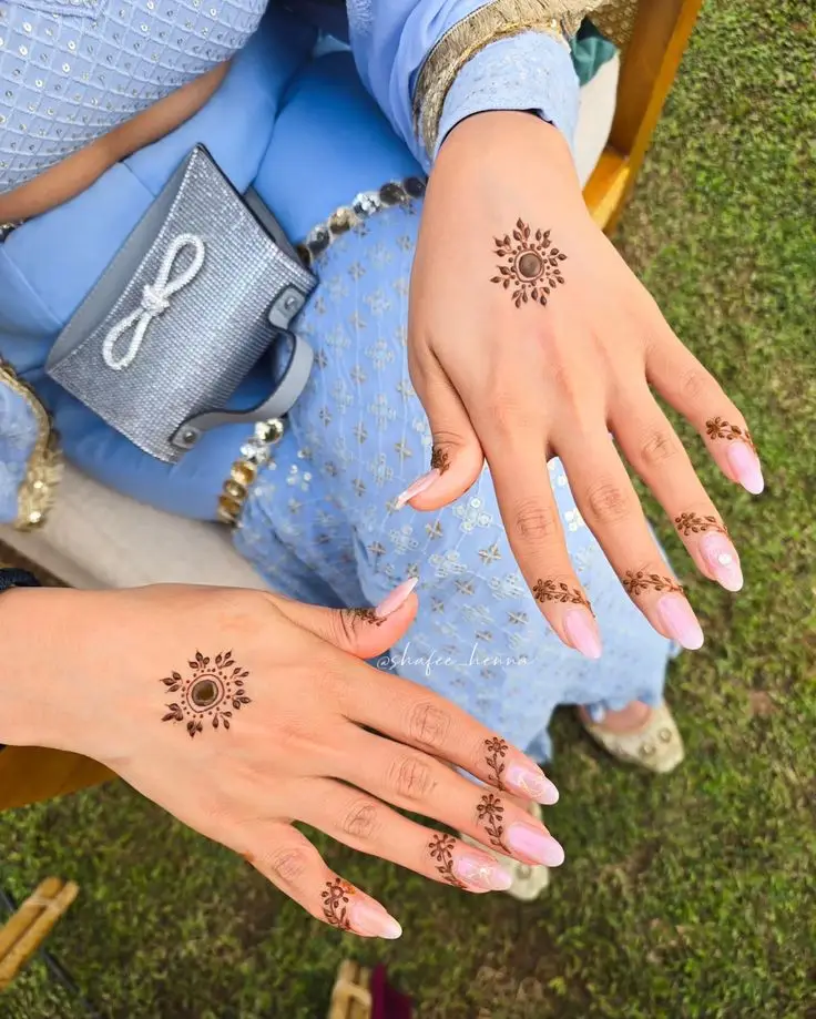 Fingertip Henna