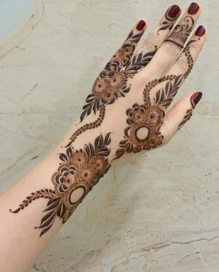 Left Hand Mehndi for Beginners