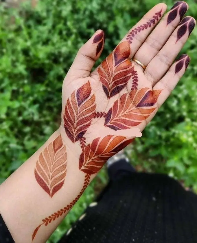 Left Hand Pakistani Mehndi