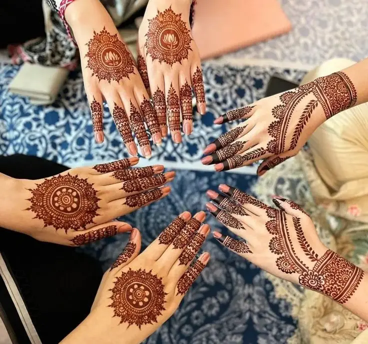 Lovely Flower Stylish Back Hand Mehndi Designs