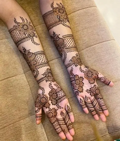 Mandala Inspired Khafif Henna