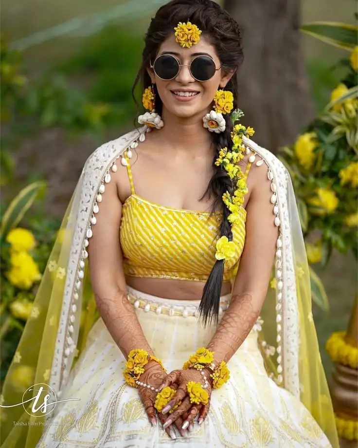 Mehendi Lehenga