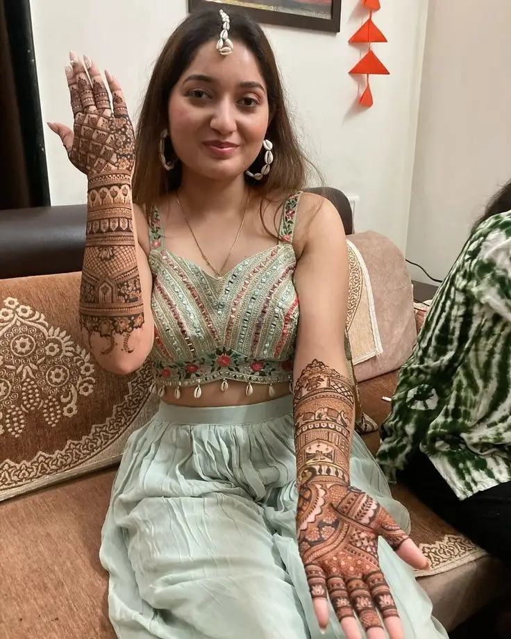 Modern Bridal Mehndi