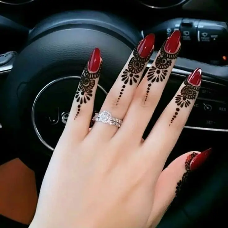 Quick Dry Finger Henna