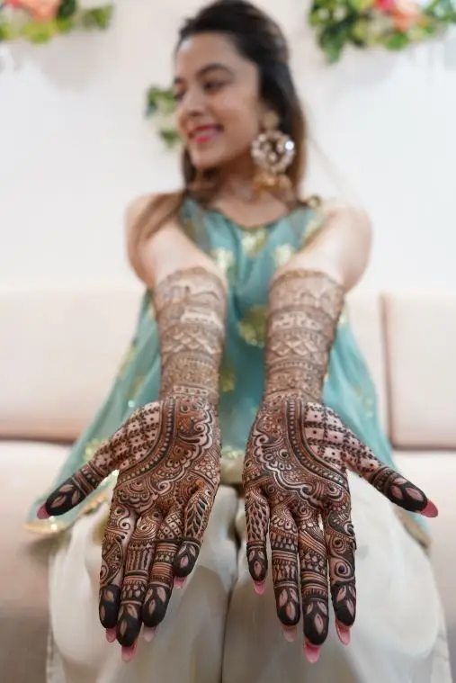 Rajasthani vs. Arabic Bridal Mehndi