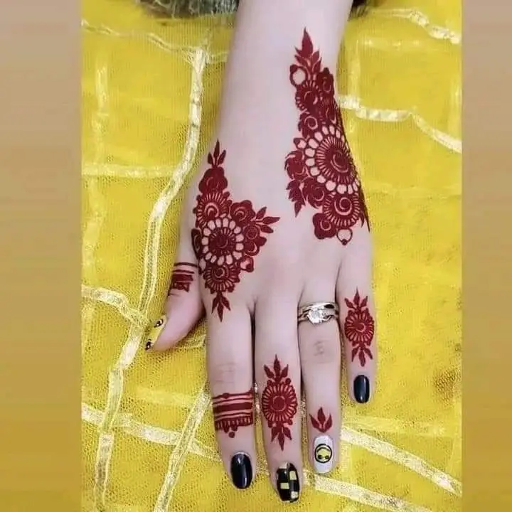 Smudge Proof Finger Henna