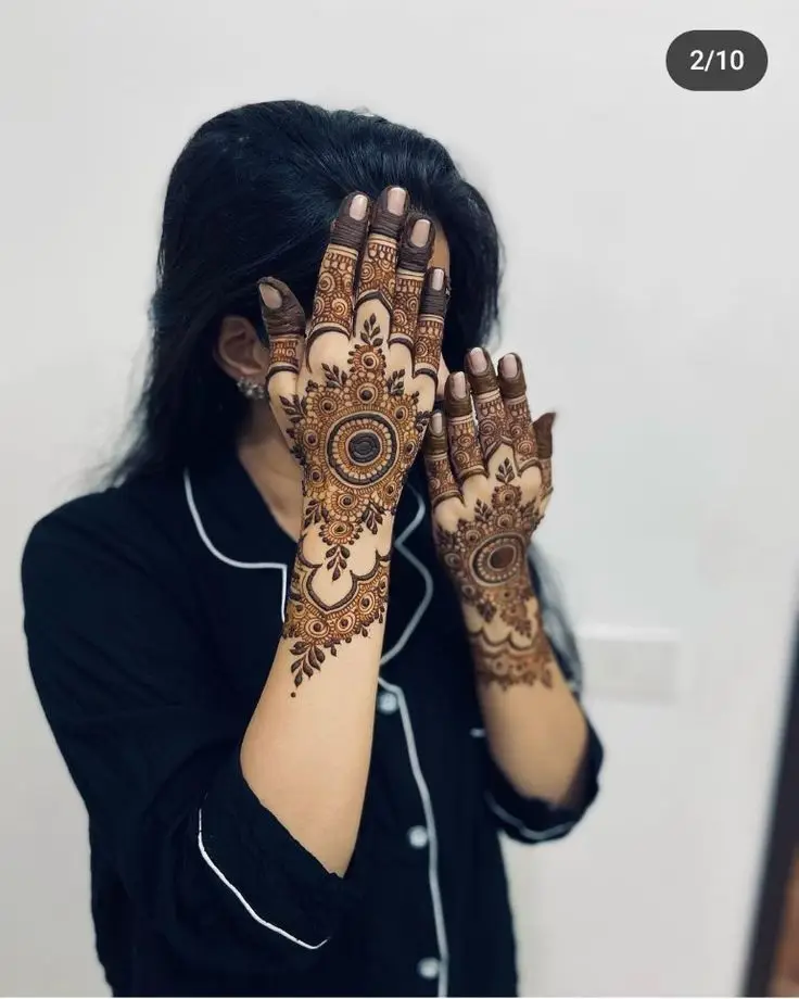 Step by Step Khafif Mehndi Tutorial