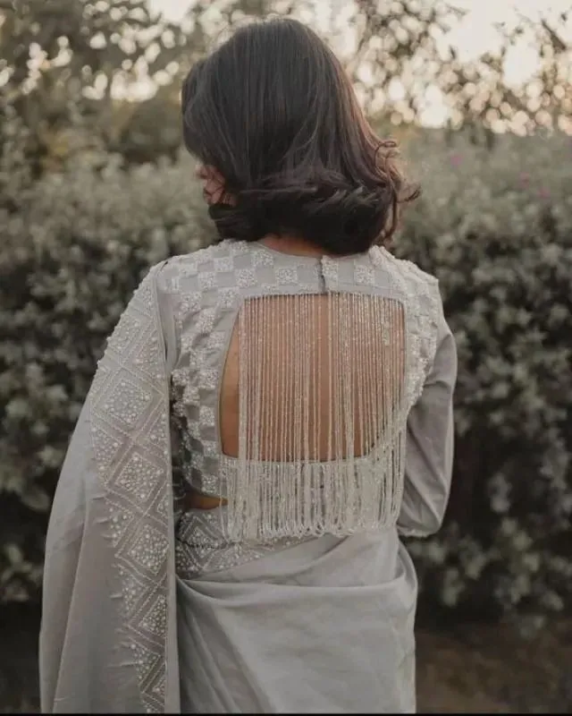 Tailored sheer back designs