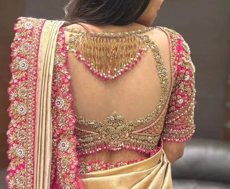 Trending transparent back blouses