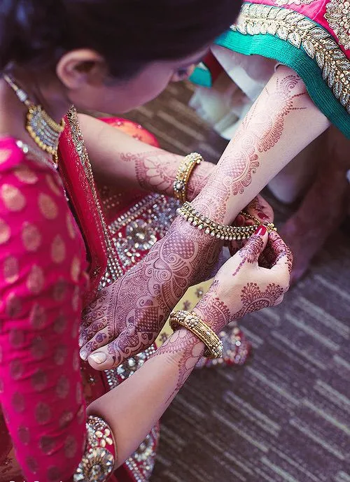 Black henna foot designs