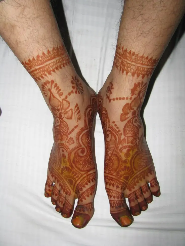 Bride parani design