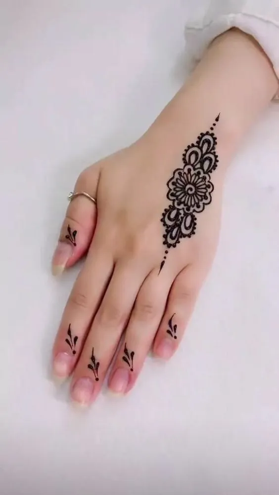 Easy Mehndi Designs for Beginners