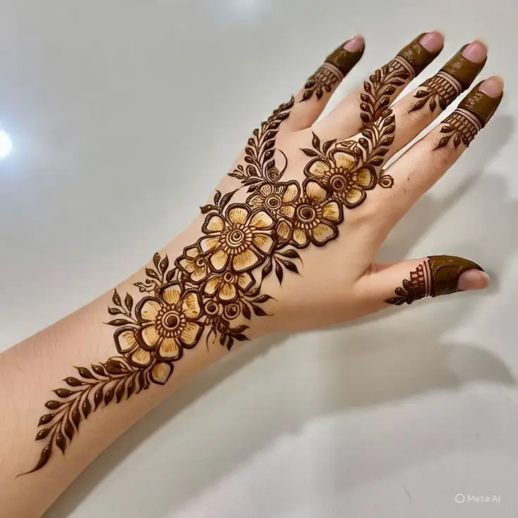 Elegant Khafif Mehndi