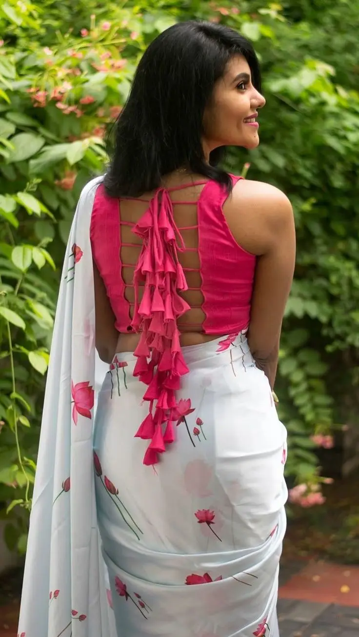 Festive sleeveless blouse designs