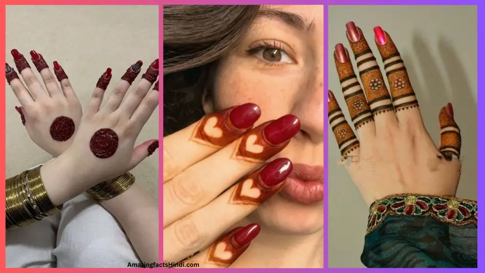 Finger Cap Mehndi Designs