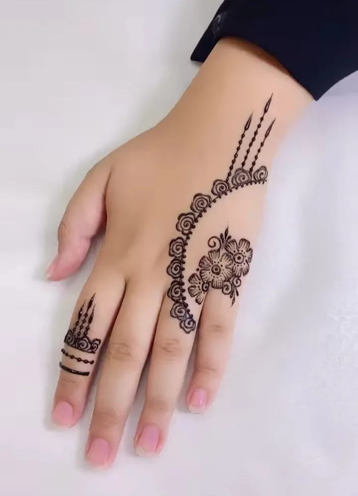 Jewel Inspired Henna