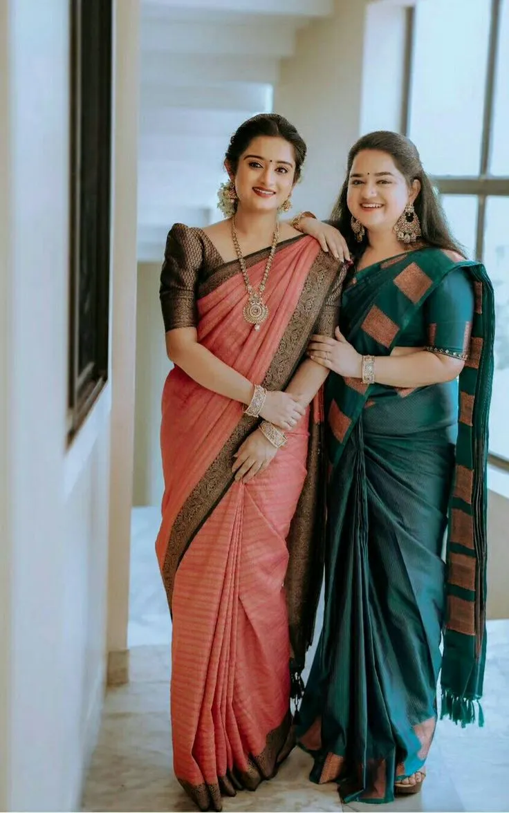 Kerala saree blouse neck designs with embroidery