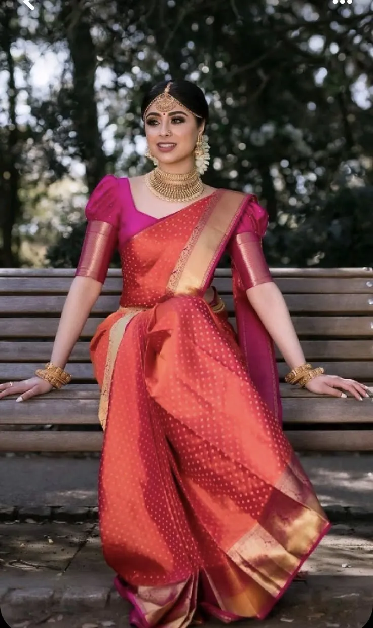 Kerala saree blouse neck designs with zari work