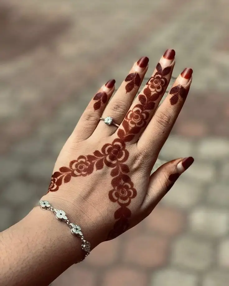 Khafif Design for Back Hand