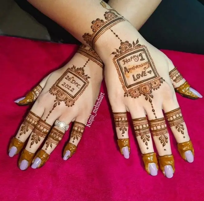 Mehndi with Your Ring Ceremony Outfit