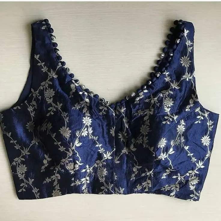 North Indian sleeveless blouse designs