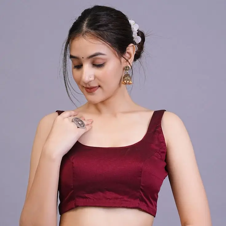 Sleeveless blouse fabric ideas