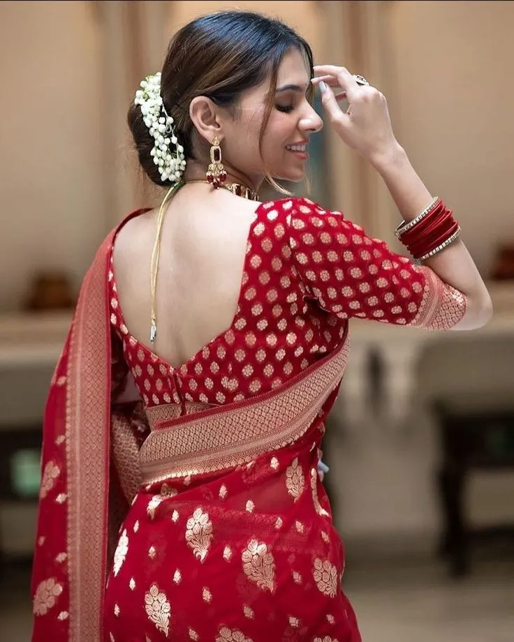 South Indian saree blouse design