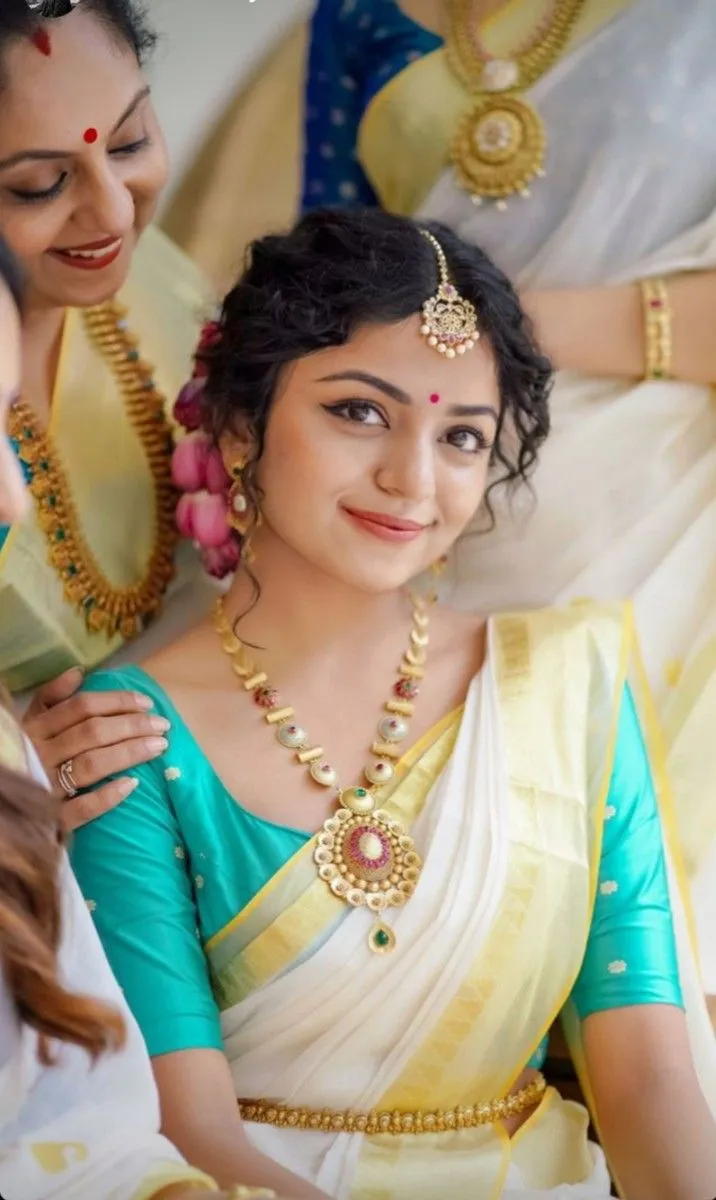 Traditional Kerala saree blouse