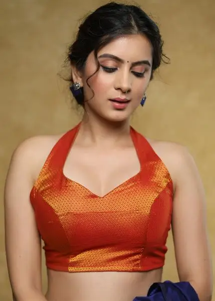 Trending sleeveless blouse design