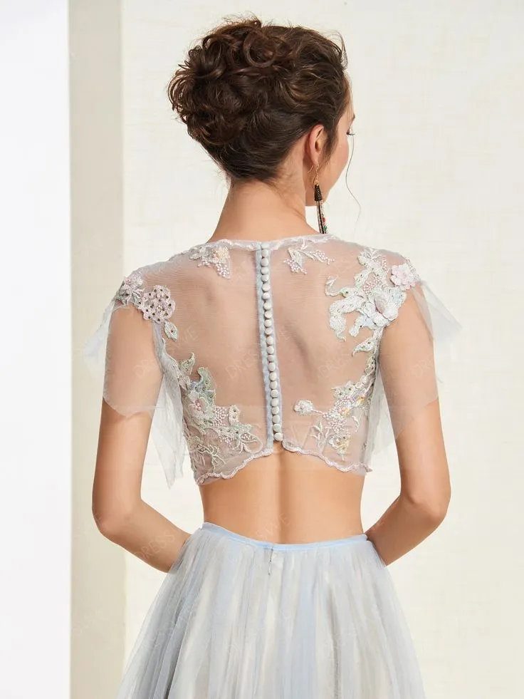Zari work back blouse