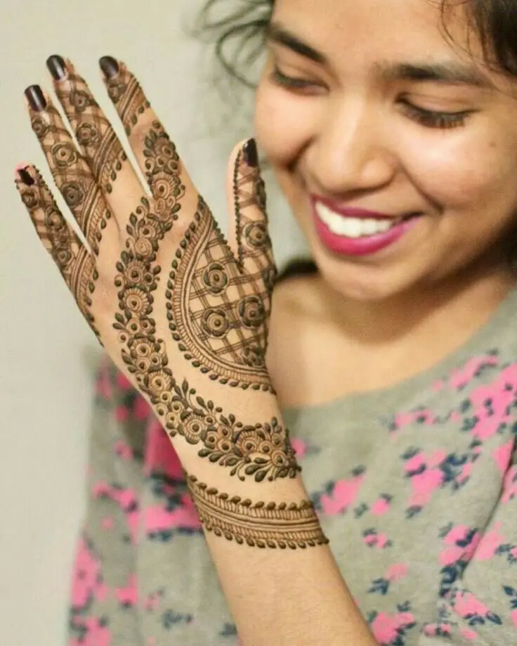 arabic pakistani mehndi design